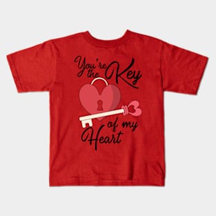 you're the key of my heart Kids T-Shirt